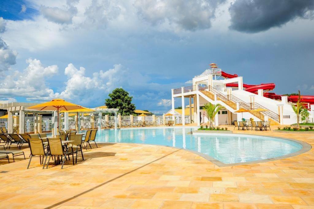 Lacqua Diroma Oficial - Diroma Acqua Park Incluido - Com Roupa De Cama E Banho Caldas Novas Luaran gambar