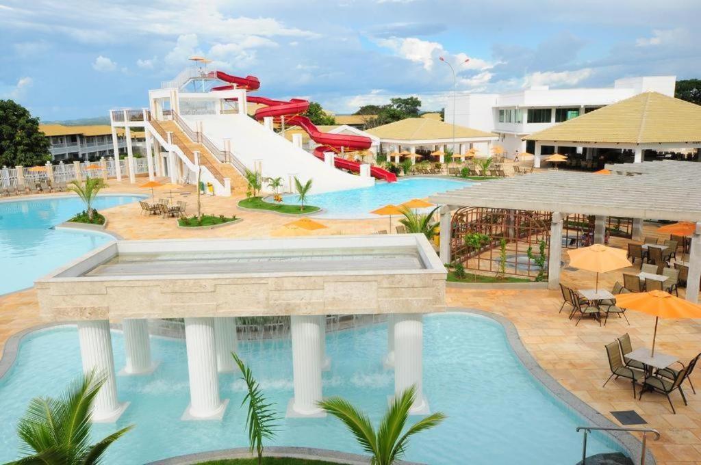 Lacqua Diroma Oficial - Diroma Acqua Park Incluido - Com Roupa De Cama E Banho Caldas Novas Luaran gambar