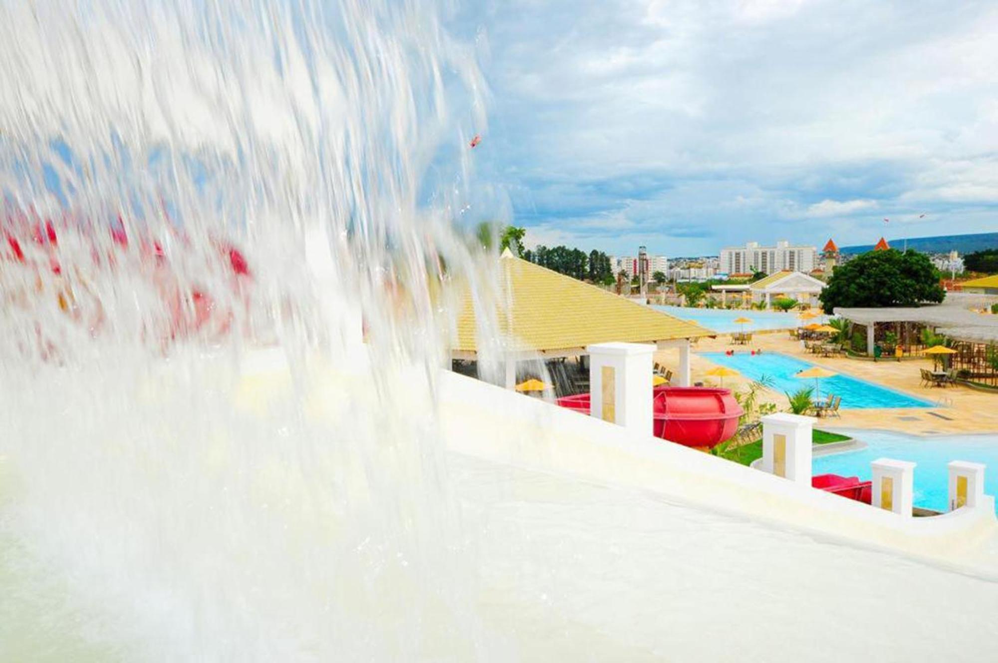 Lacqua Diroma Oficial - Diroma Acqua Park Incluido - Com Roupa De Cama E Banho Caldas Novas Luaran gambar