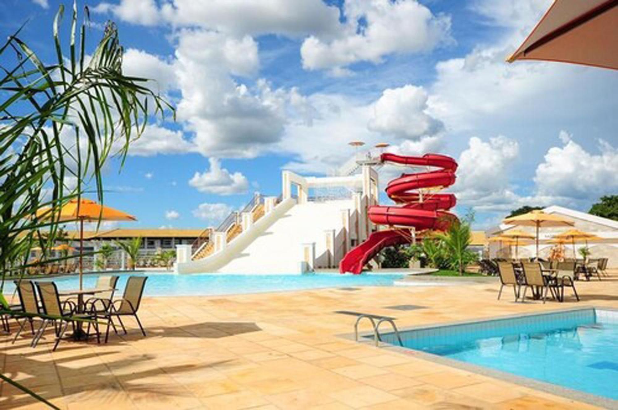 Lacqua Diroma Oficial - Diroma Acqua Park Incluido - Com Roupa De Cama E Banho Caldas Novas Luaran gambar