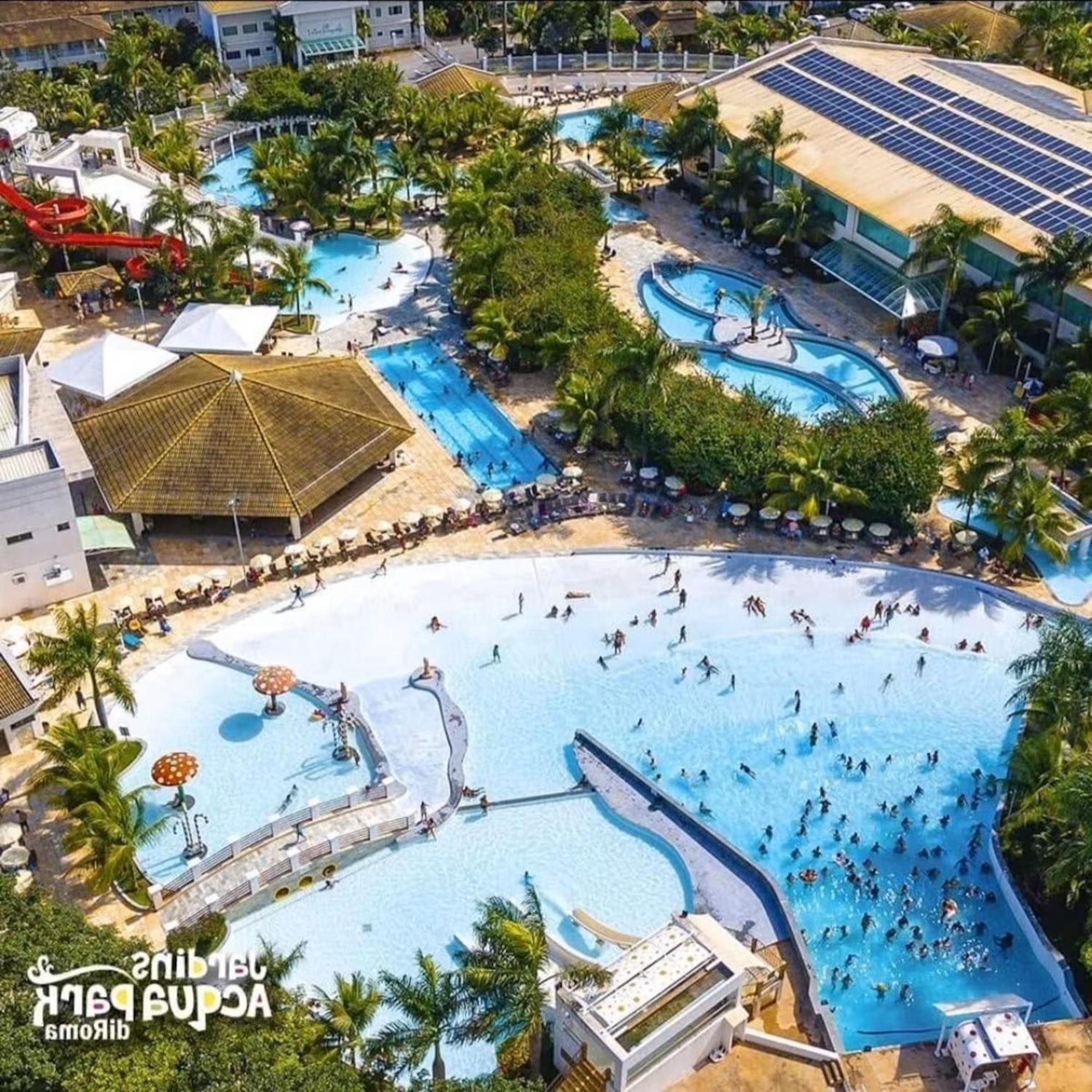 Lacqua Diroma Oficial - Diroma Acqua Park Incluido - Com Roupa De Cama E Banho Caldas Novas Luaran gambar