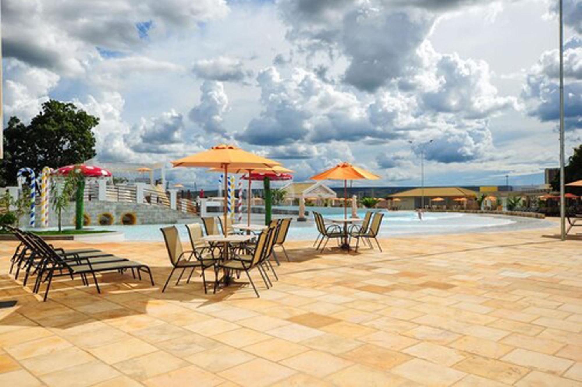 Lacqua Diroma Oficial - Diroma Acqua Park Incluido - Com Roupa De Cama E Banho Caldas Novas Luaran gambar