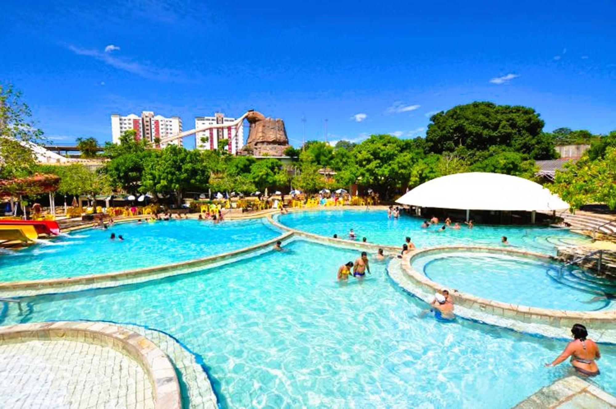 Lacqua Diroma Oficial - Diroma Acqua Park Incluido - Com Roupa De Cama E Banho Caldas Novas Luaran gambar