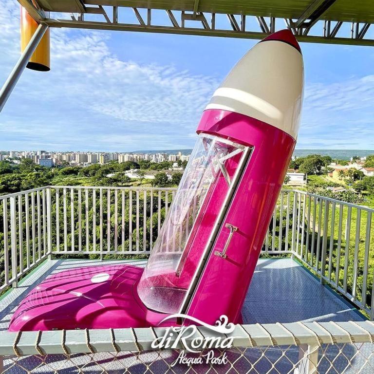 Lacqua Diroma Oficial - Diroma Acqua Park Incluido - Com Roupa De Cama E Banho Caldas Novas Luaran gambar